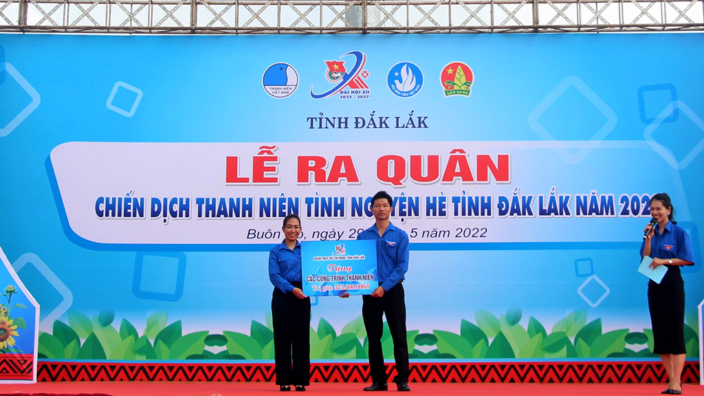 Ra quân chiến dịch Thanh niên tình nguyện hè 2022