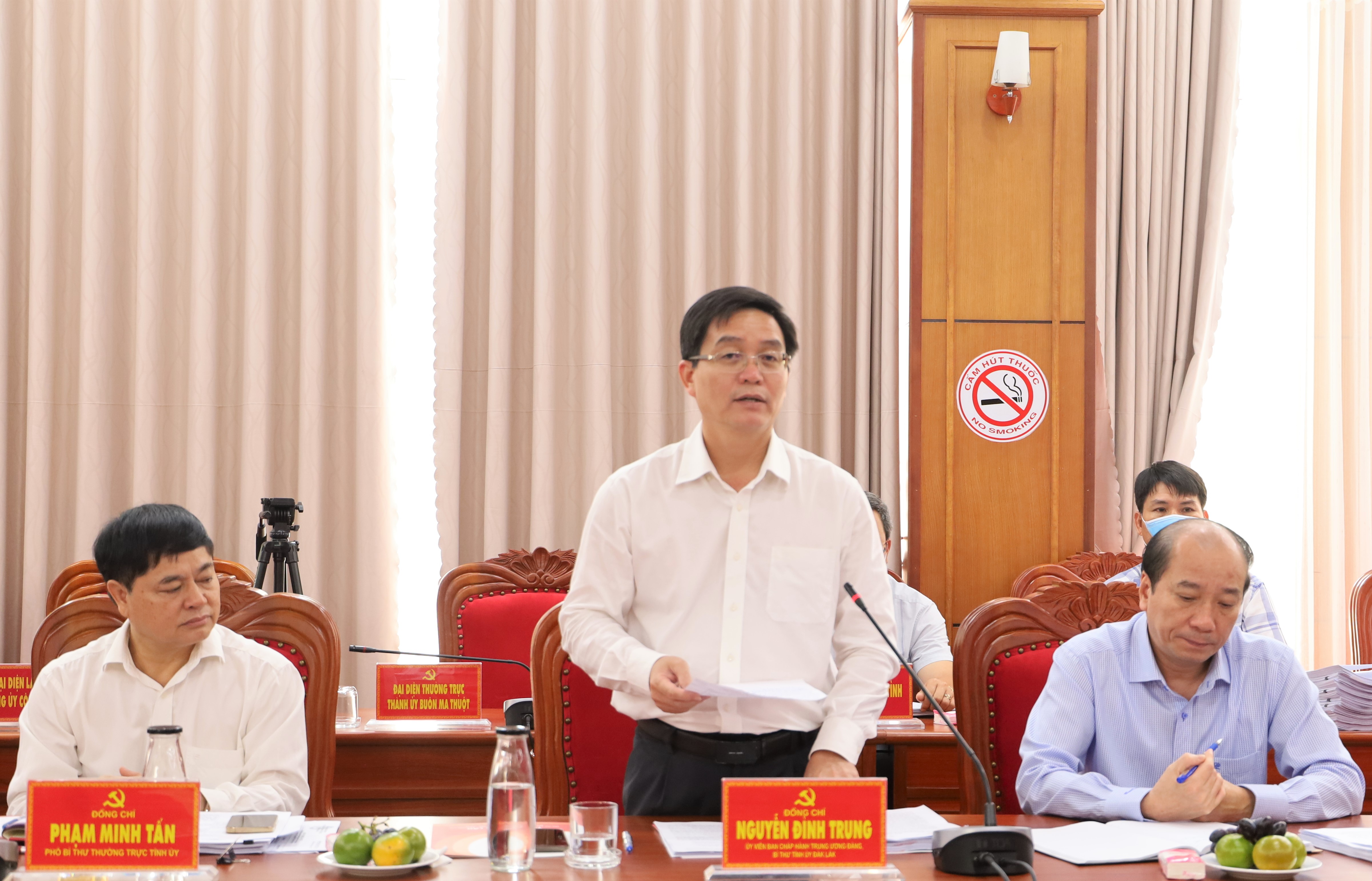 Đoàn kiểm tra của Ban Chỉ đạo Trung ương về phòng, chống tham nhũng, tiêu cực triển khai kế hoạch kiểm tra tại tỉnh Đắk Lắk