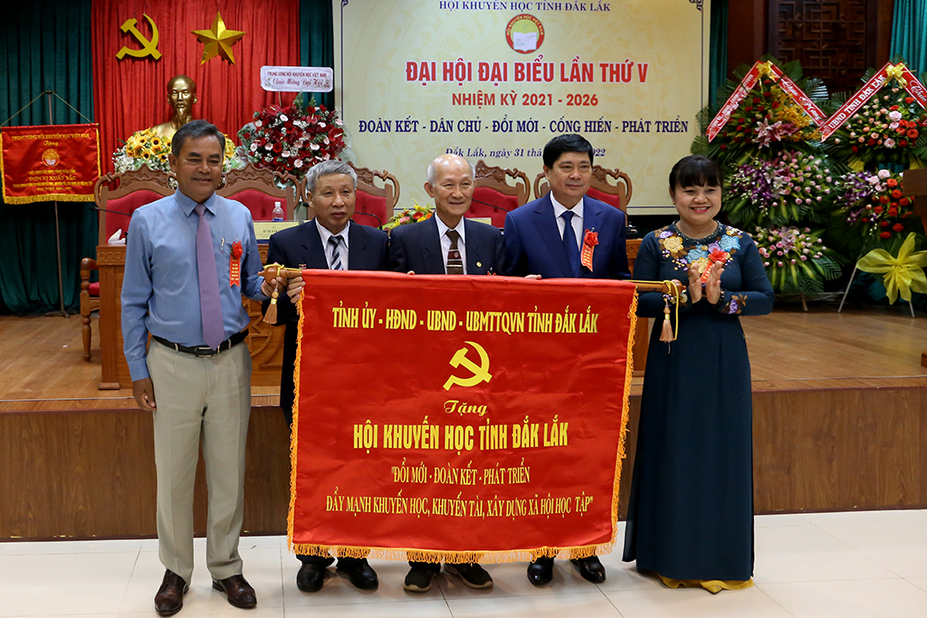 Đại hội đại biểu Hội Khuyến học tỉnh lần thứ V, nhiệm kỳ 2021 – 2026