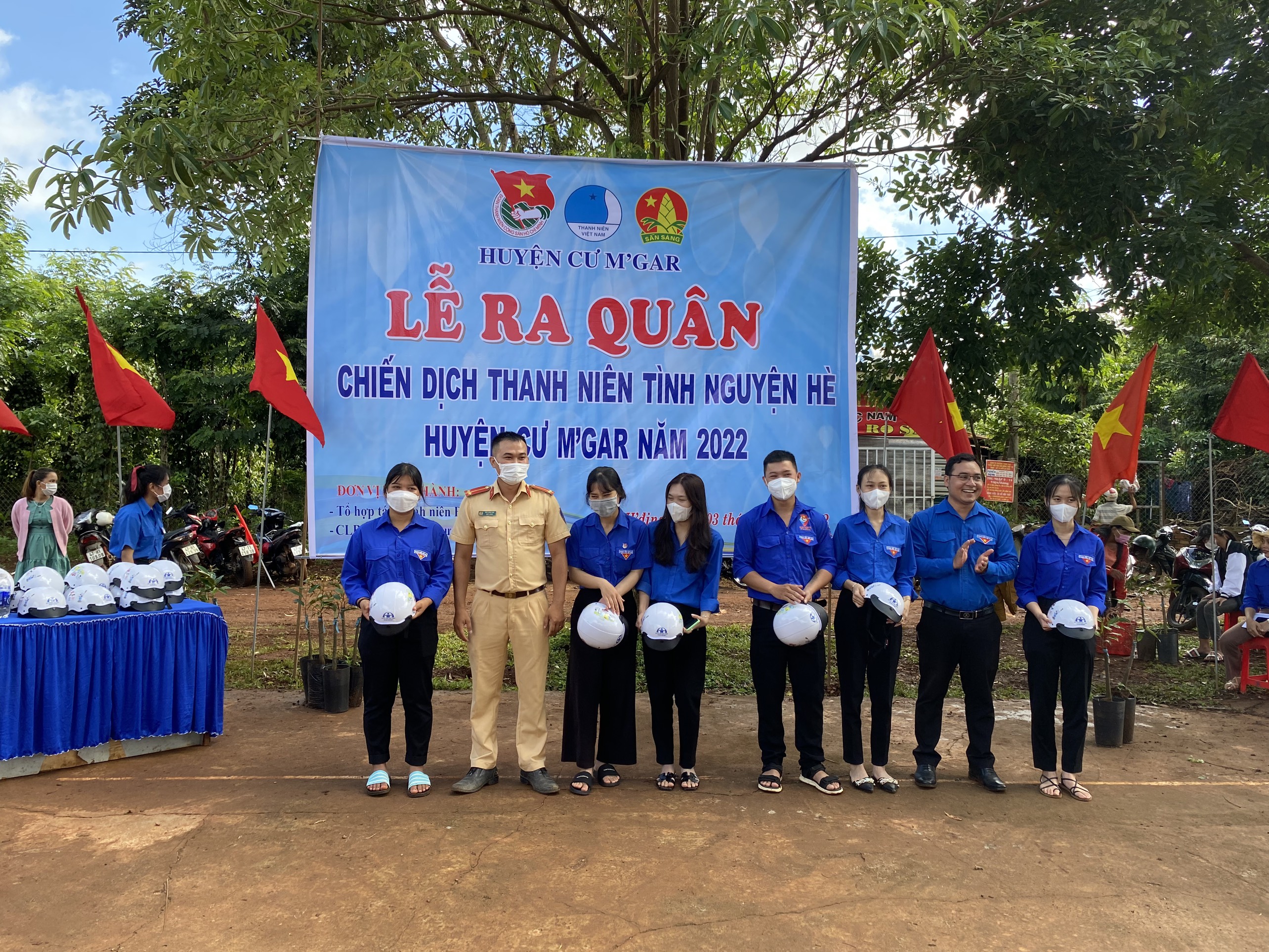 Huyện đoàn Cư M’gar ra quân Chiến dịch thanh niên tình nguyện hè năm 2022