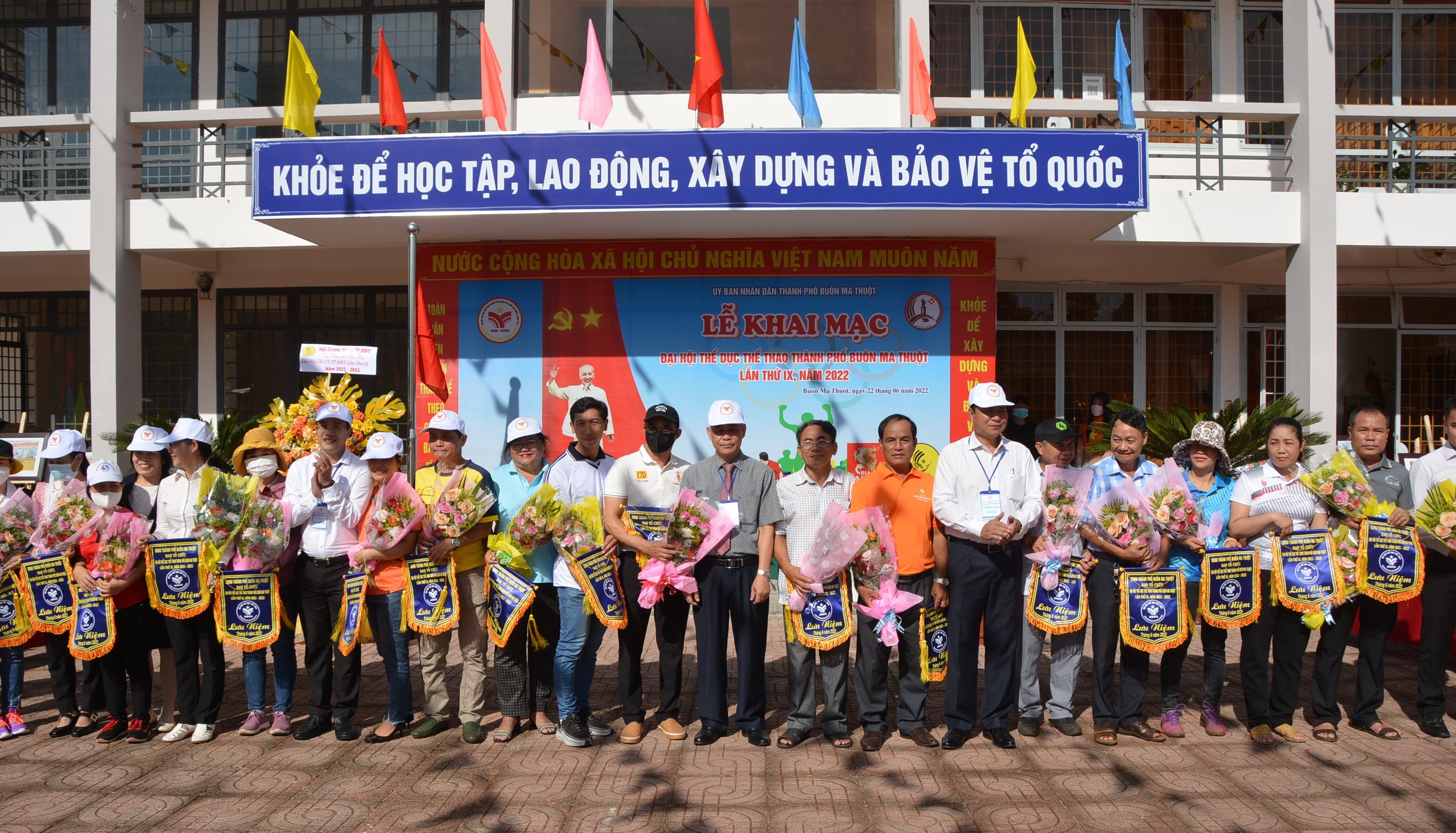 Khai mạc Đại hội thể dục thể thao TP. Buôn Ma Thuột lần thứ IX năm 2022