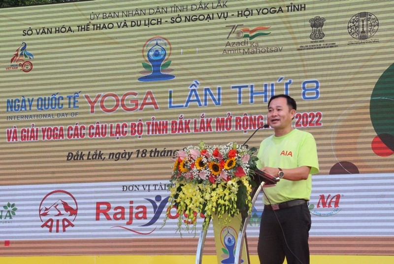 Dak Lak Province holds the ceremony of the 8th International Yoga Day with the theme 