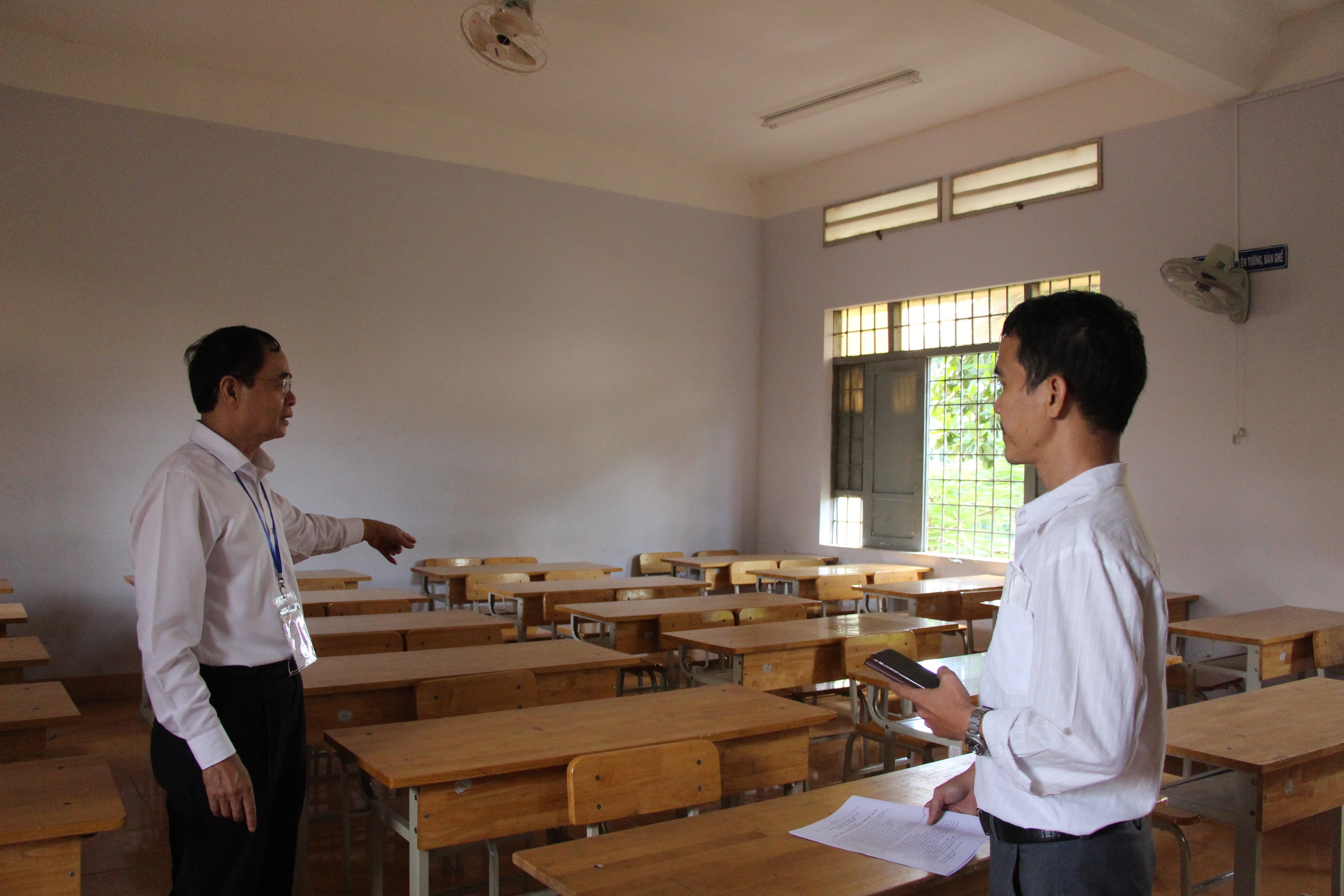 Kiểm tra công tác chuẩn bị cho Kỳ thi tốt nghiệp THPT năm 2022