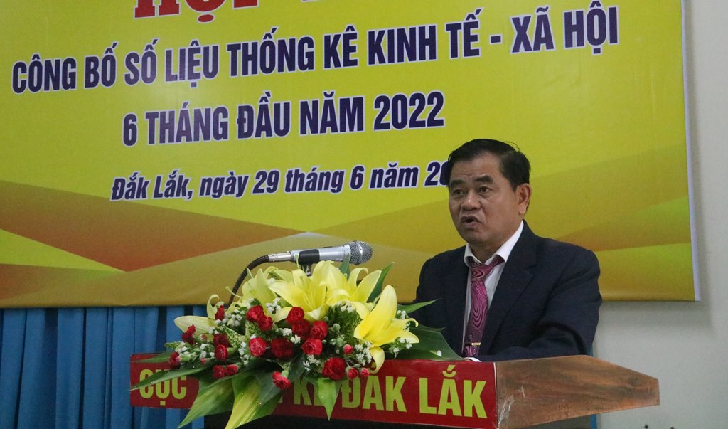 Họp báo công bố số liệu thống kê kinh tế- xã hội 6 tháng đầu năm 2022