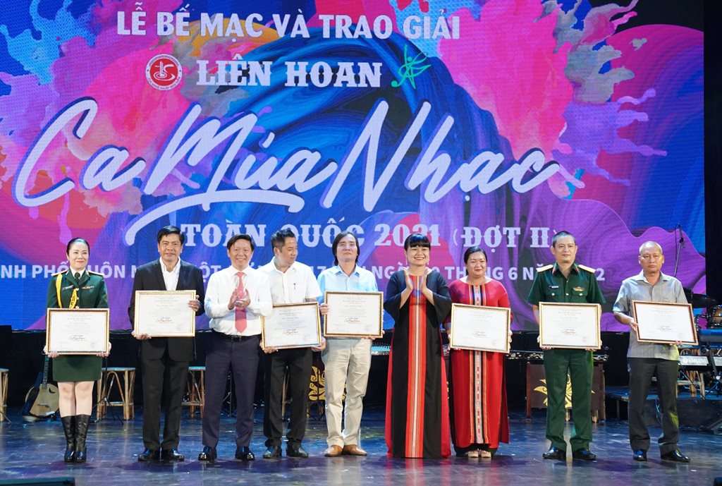 Bế mạc Liên hoan Ca Múa Nhạc toàn quốc năm 2021, đợt 2