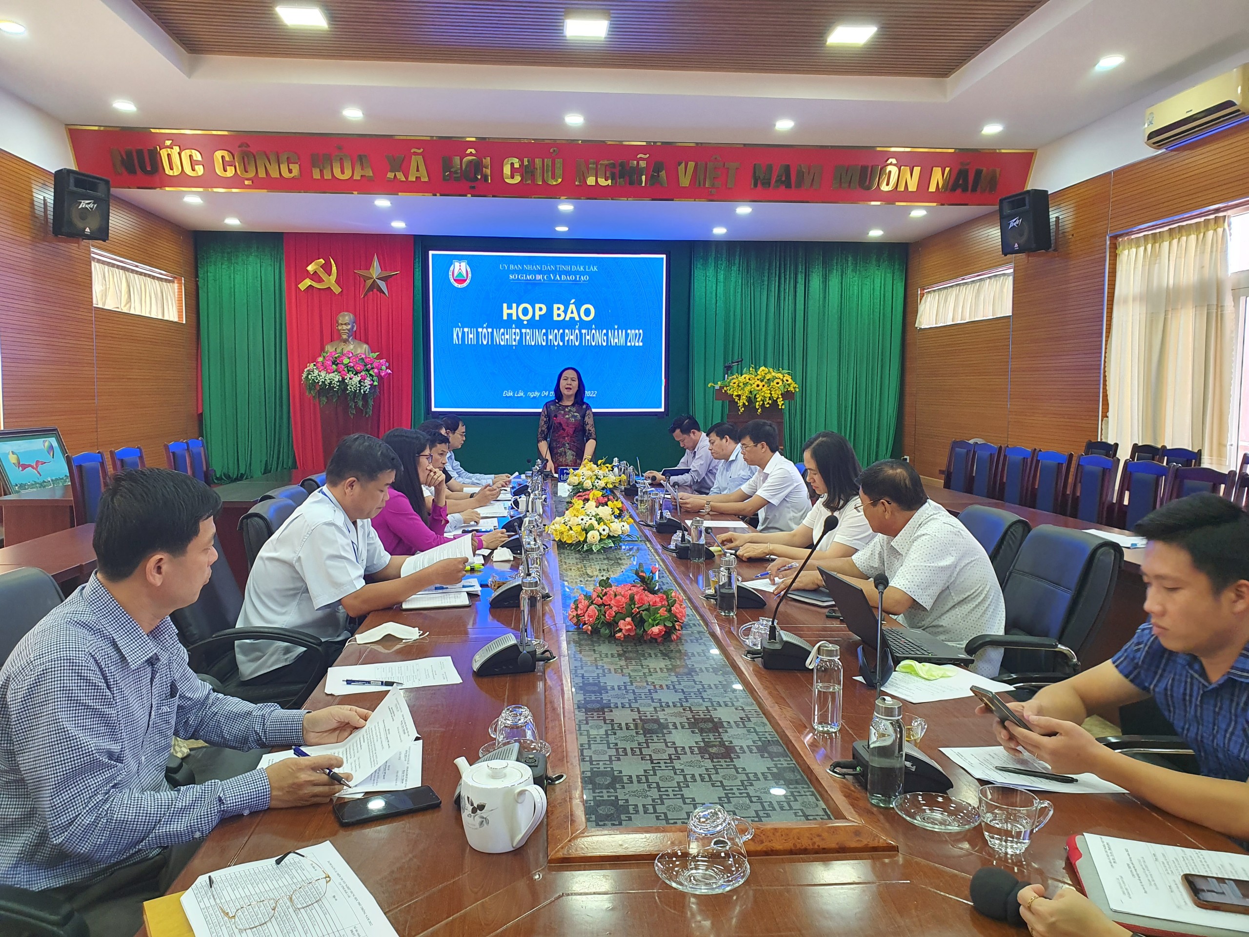 Họp báo Kỳ thi tốt nghiệp THPT năm 2022