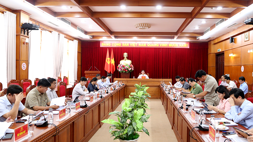 Hội nghị Ban Chấp hành Đảng bộ tỉnh lần thứ 13 (mở rộng): Thảo luận tại tổ về các nội dung quan trọng