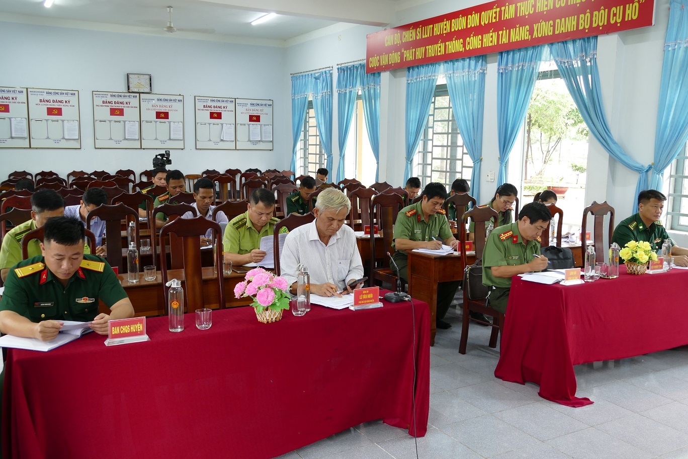 Buôn Đôn sơ kết hoạt động phối hợp thực hiện Nghị định số 02/2020/NĐ-CP của Chính phủ