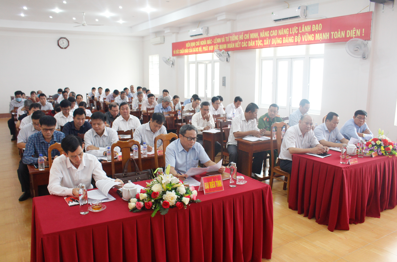 Hội nghị Ban Chấp hành Đảng bộ huyện Buôn Đôn lần thứ 9