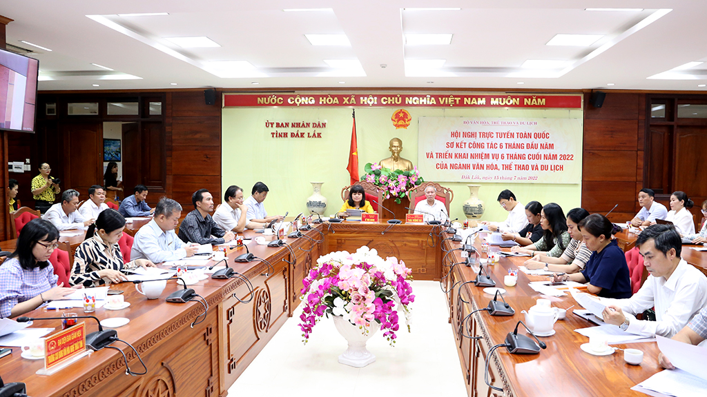 Ngành Văn hóa, Thể thao và Du lịch sơ kết công tác 06 tháng đầu năm 2022