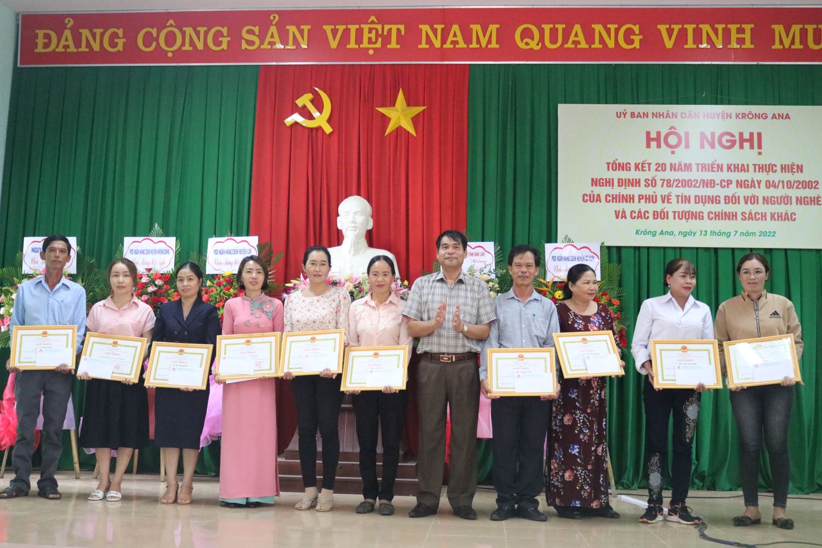 Huyện Krông Ana tổng kết 20 năm triển khai thực hiện Nghị định số 78/2002/NĐ-CP