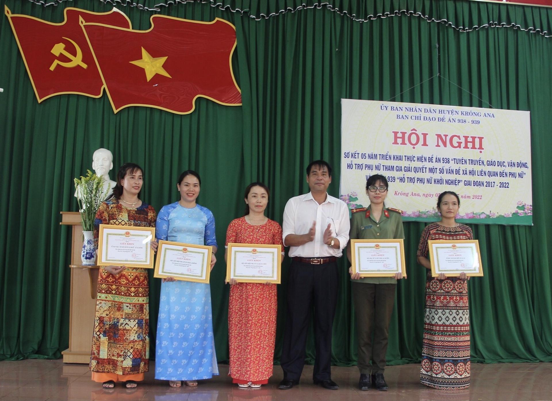 Huyện Krông Ana: Hội nghị sơ kết 5 năm triển khai Đề án 938 và 939 giai đoạn 2017 - 2022