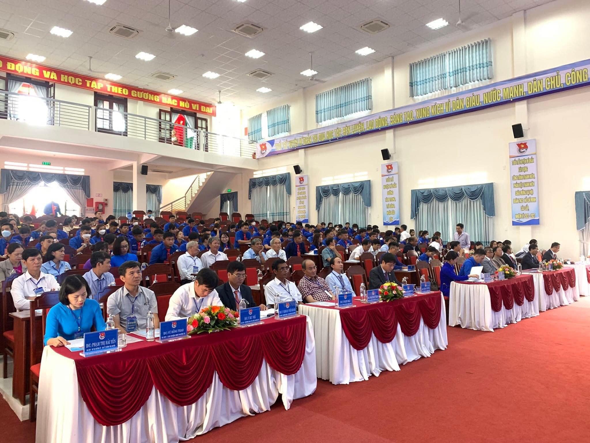 Đại hội đại biểu Đoàn TNCS Hồ Chí Minh huyện M’Drắk lần thứ XII, nhiệm kỳ 2022 – 2027
