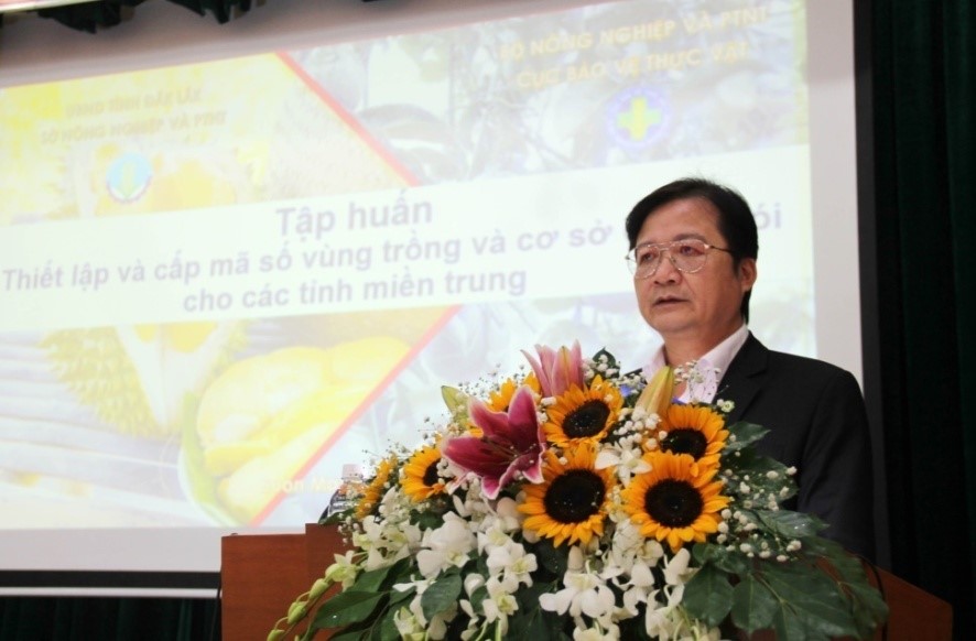 Training conference on instructions on setting up growing areas and official export packing facilities for durian