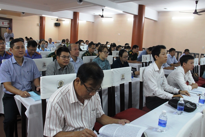 Tập huấn nâng cao kiến thức pháp luật về bảo vệ môi trường năm 2022