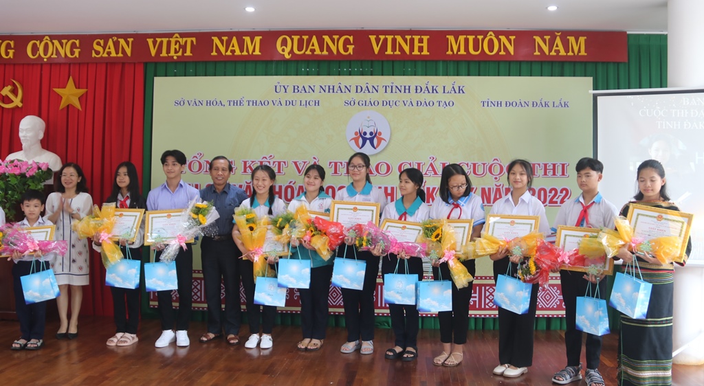 Tổng kết và trao giải Cuộc thi Đại sứ văn hóa đọc năm 2022