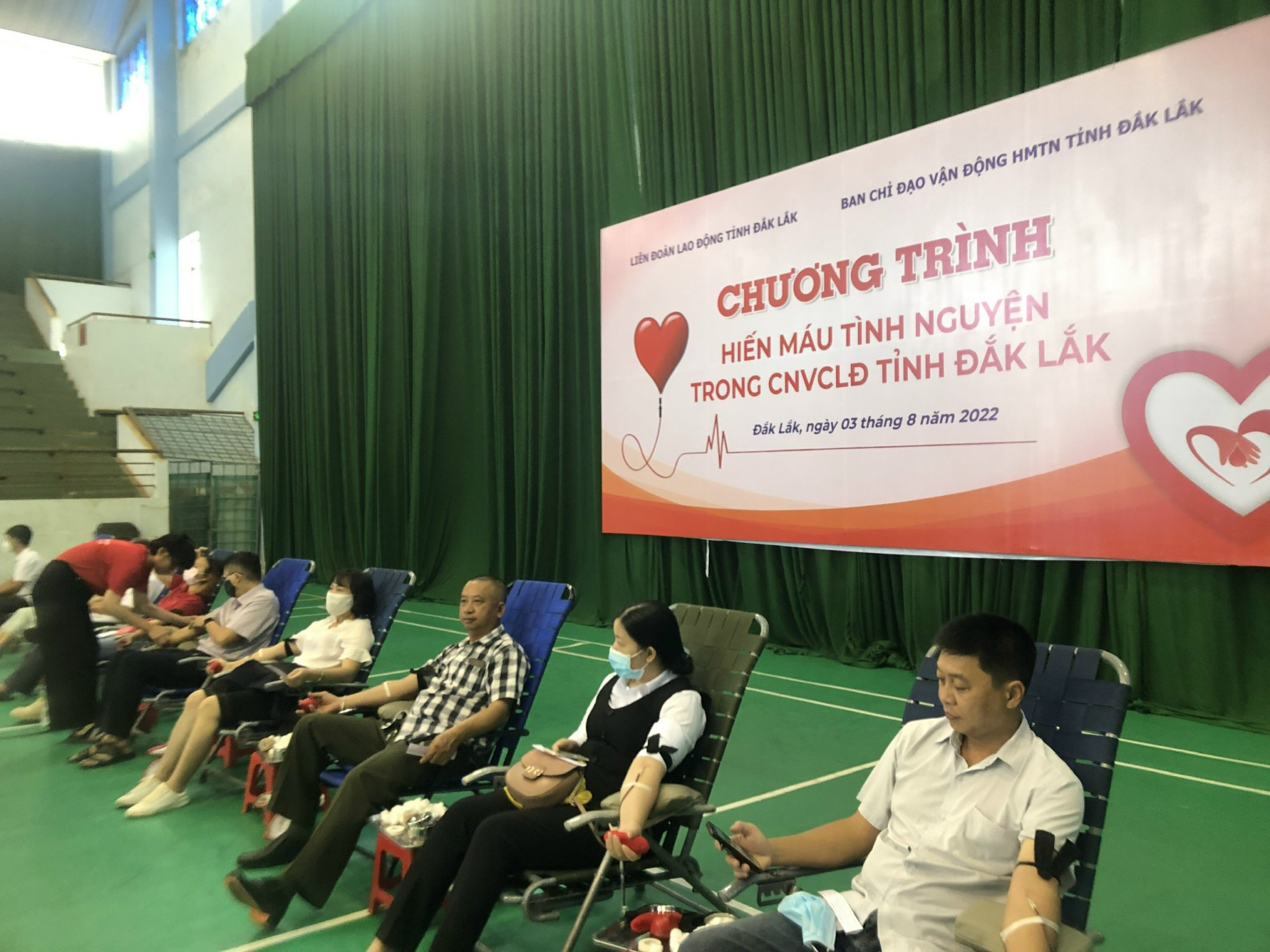 Ngày hội hiến máu tình nguyện trong công nhân, viên chức, lao động năm 2022 thu về 644 đơn vị máu