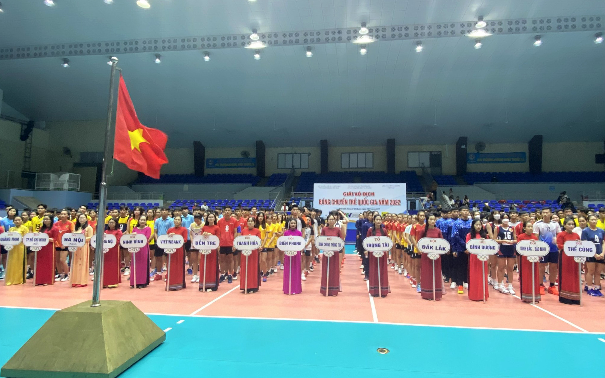 Khai mạc Giải vô địch Bóng chuyền trẻ quốc gia năm 2022