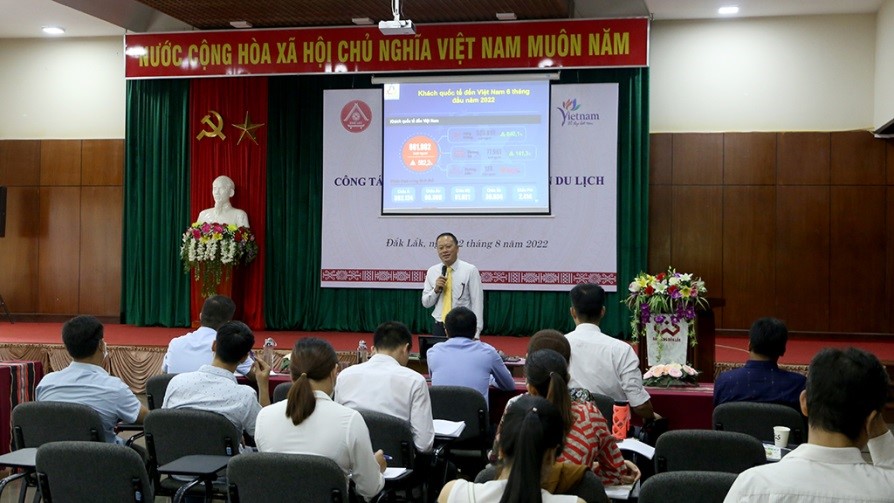Opening of the training course on planning for tourism development