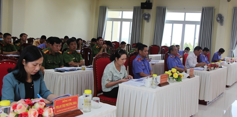 Liên ngành Công an – Viện KSND – TAND triển khai nhiệm vụ những tháng cuối năm 2022