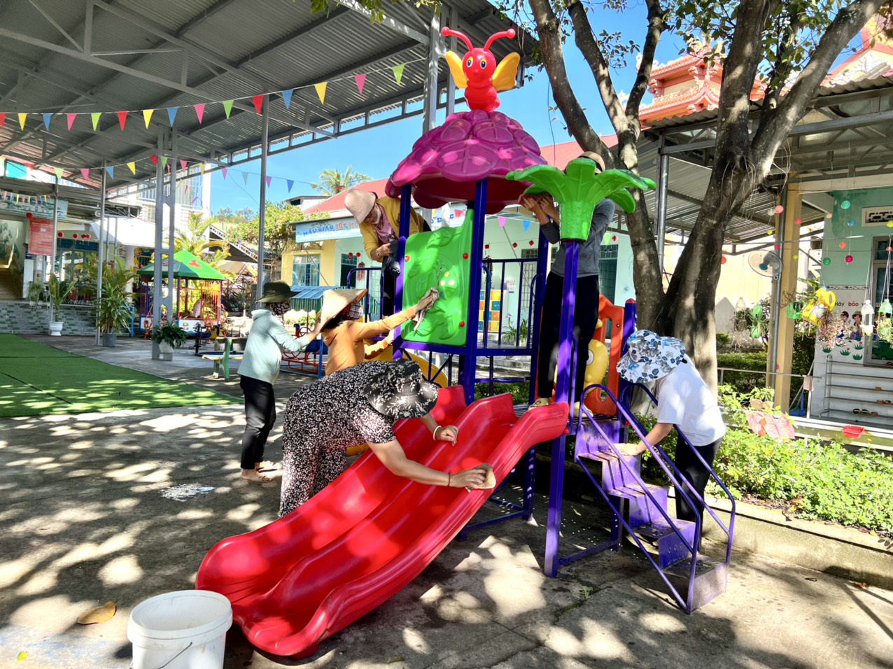 Ngành Giáo dục – Đào tạo huyện M’Drắk tích cực chuẩn bị cho năm học mới 2022-2023