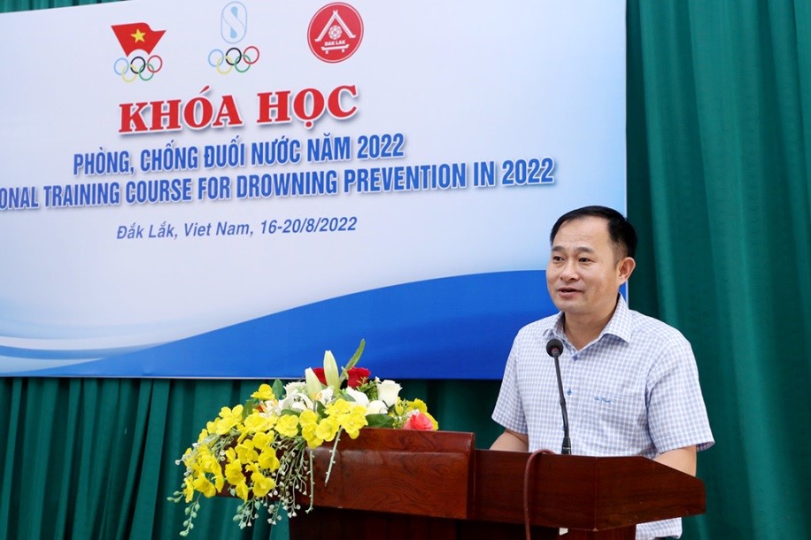 Opening the swimming course for lifeguards of the Safe Swimming Program, preventing child drowning