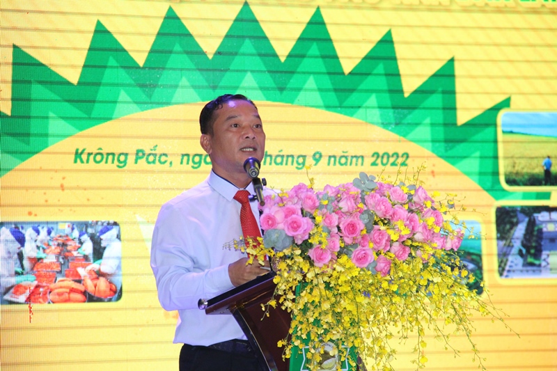 Hội nghị xúc tiến đầu tư và phát triển nông sản huyện Krông Pắc năm 2022