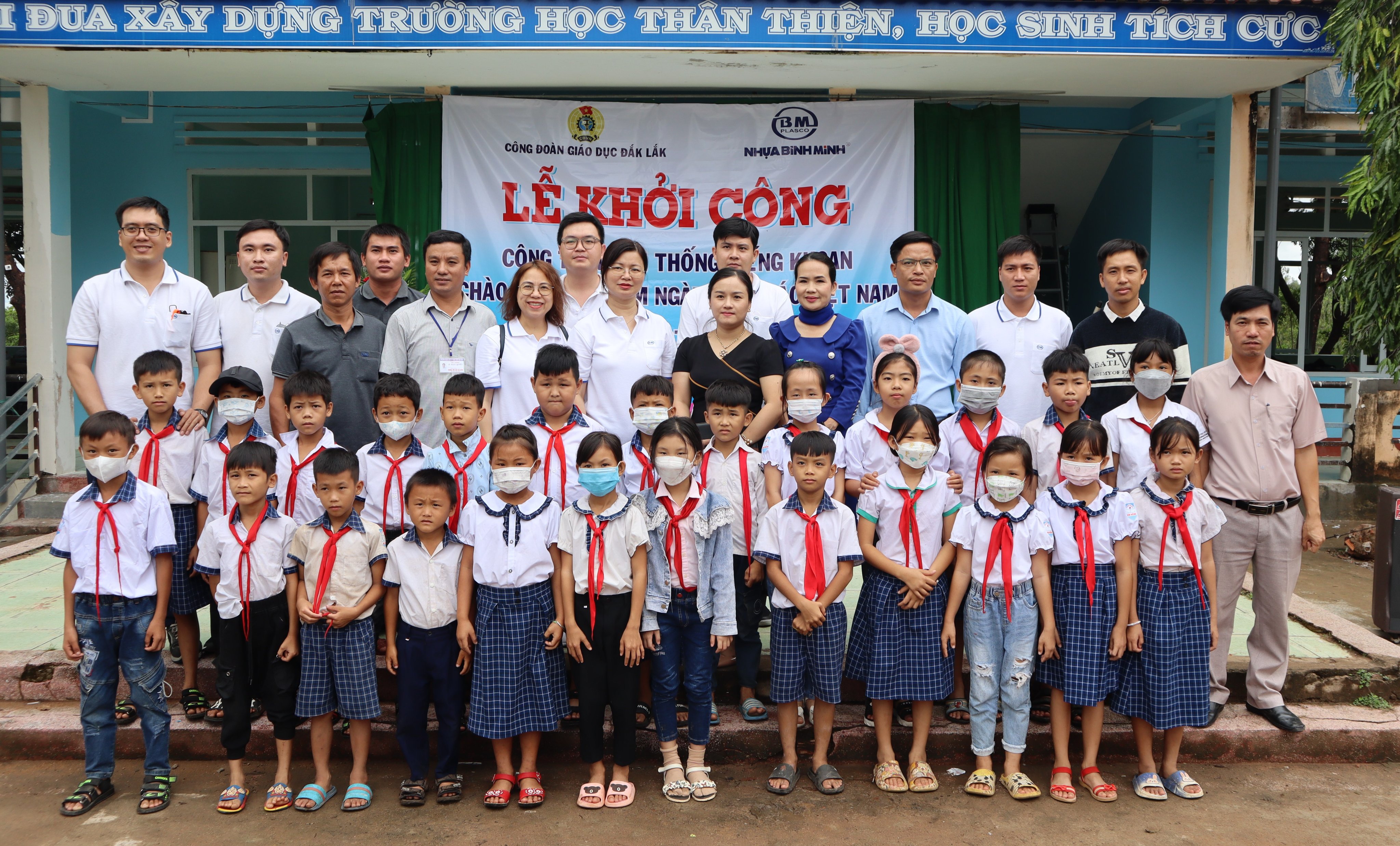 Khởi công xây dựng Dự án hệ thống giếng khoan cho các trường học khó khăn trên địa bàn