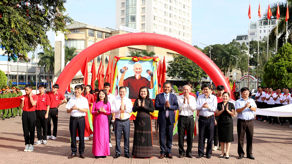 Khai mạc Đại hội Thể dục thể thao tỉnh lần thứ IX