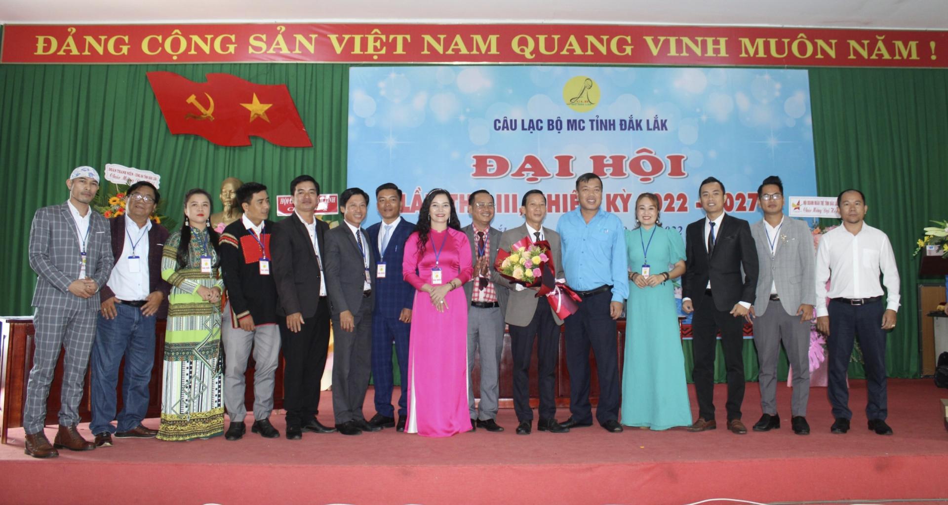 Đại hội Câu lạc bộ MC tỉnh Đắk Lắk lần thứ III, nhiệm kỳ 2022-2027