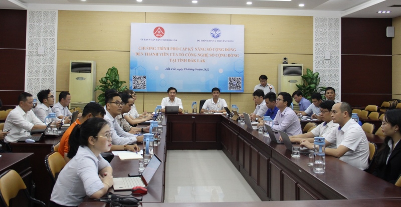 Đắk Lắk bồi dưỡng kỹ năng số cho Tổ công nghệ số cộng đồng toàn tỉnh