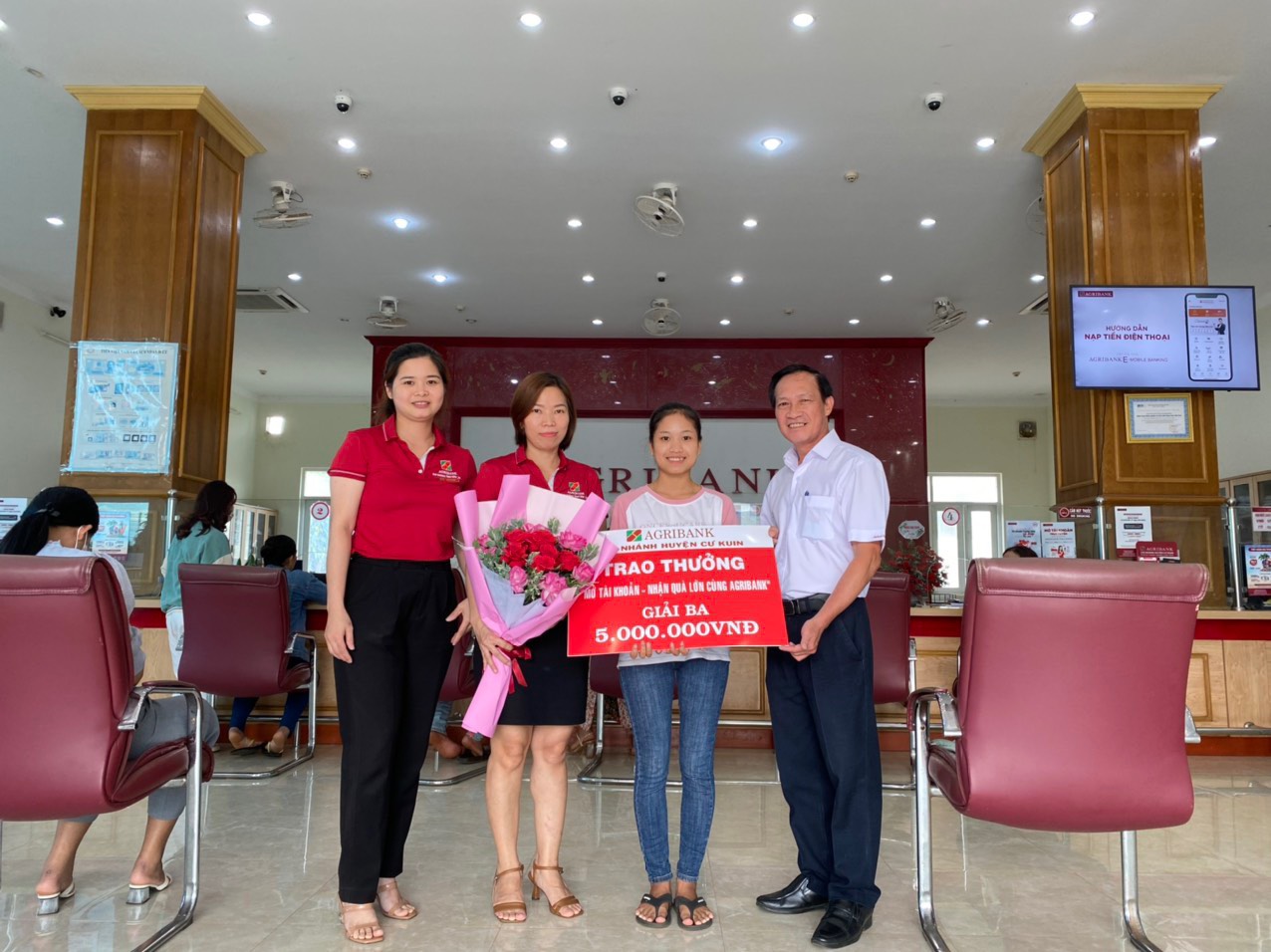 Mở tài khoản - Nhận quà lớn cùng Agribank