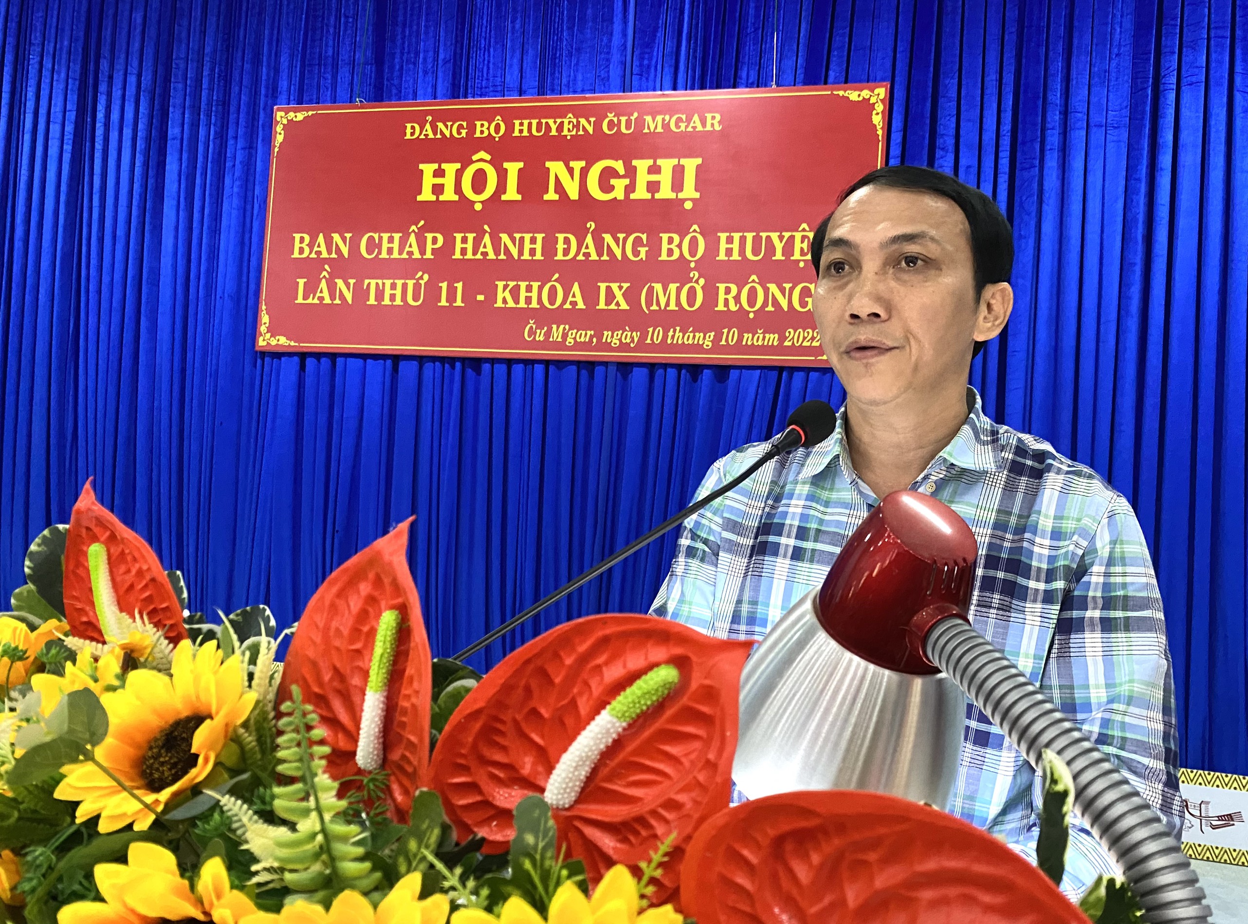 Hội nghị Ban Chấp hành Đảng bộ huyện Cư M’gar lần thứ 11 (mở rộng)