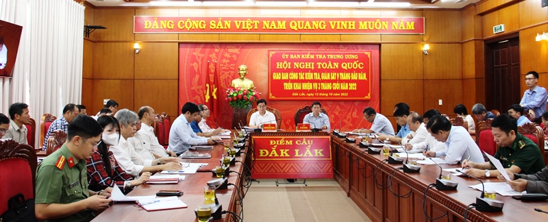 Chủ động, quyết liệt hơn trong thực hiện công tác kiểm tra, giám sát và thi hành kỷ luật của Đảng