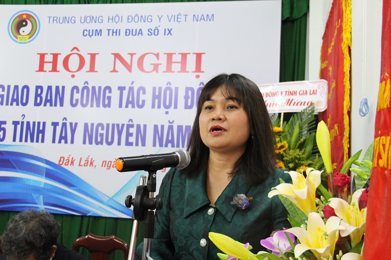 Hội nghị giao ban Cụm thi đua Hội Đông y 5 tỉnh Tây Nguyên