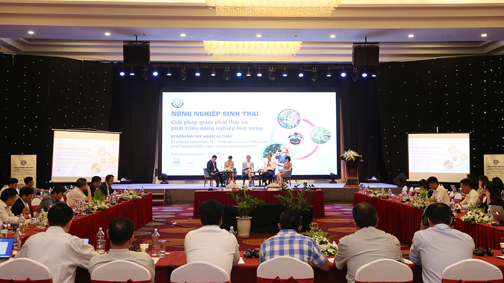 Diễn đàn Nông nghiệp sinh thái: Giải pháp giảm phát thải và phát triển nông nghiệp bền vững