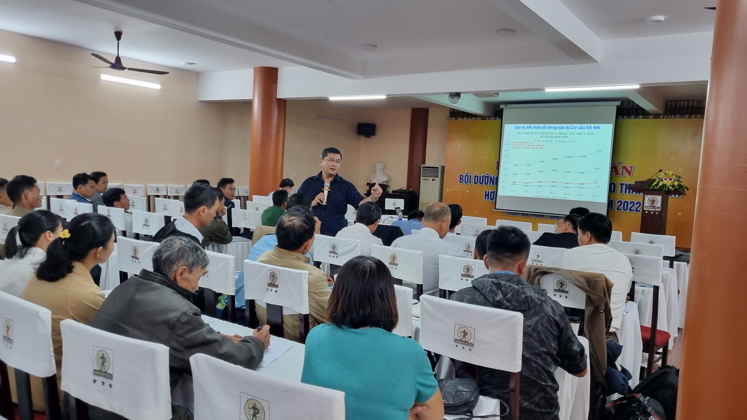 Tập huấn bồi dưỡng nâng cao năng lực cho thành viên hợp tác xã, tổ hợp tác