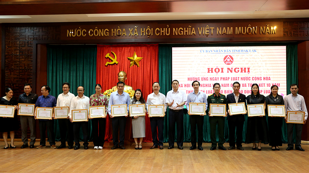 Tổng kết 10 năm thực hiện Luật Phổ biến, giáo dục pháp luật năm 2012 trên địa bàn tỉnh