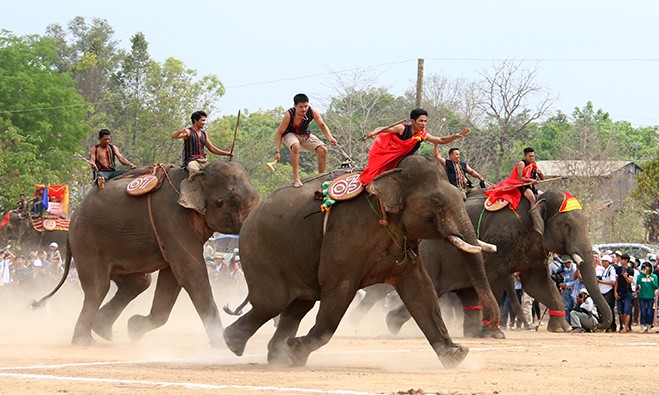 Đẩy mạnh công tác tuyên truyền về Hội đua thuyền độc mộc huyện Lắk, Hội voi Buôn Đôn