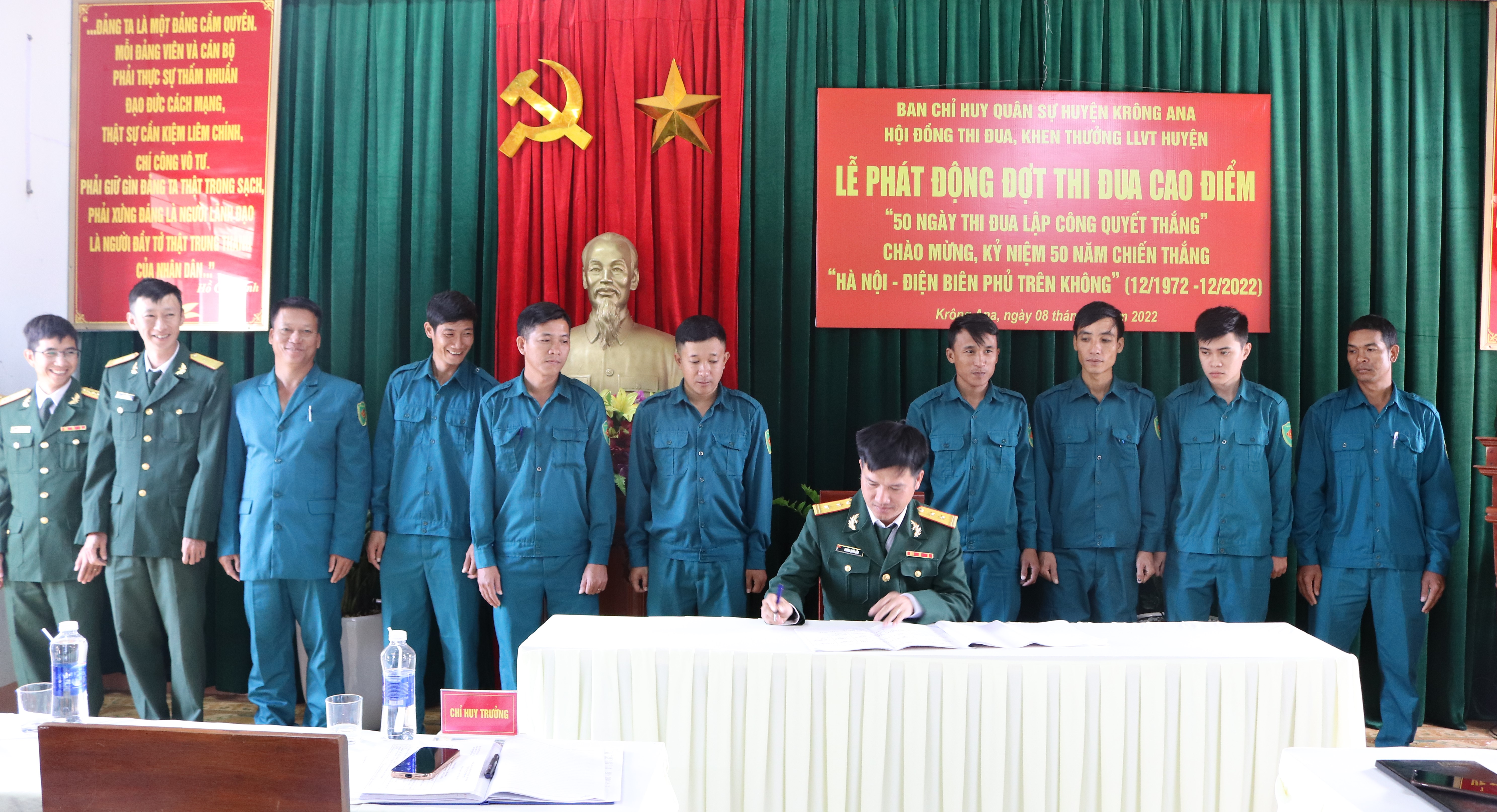 Phát động thi đua chào mừng kỷ niệm 50 năm Chiến thắng “Hà Nội - Điện Biên Phủ trên không”