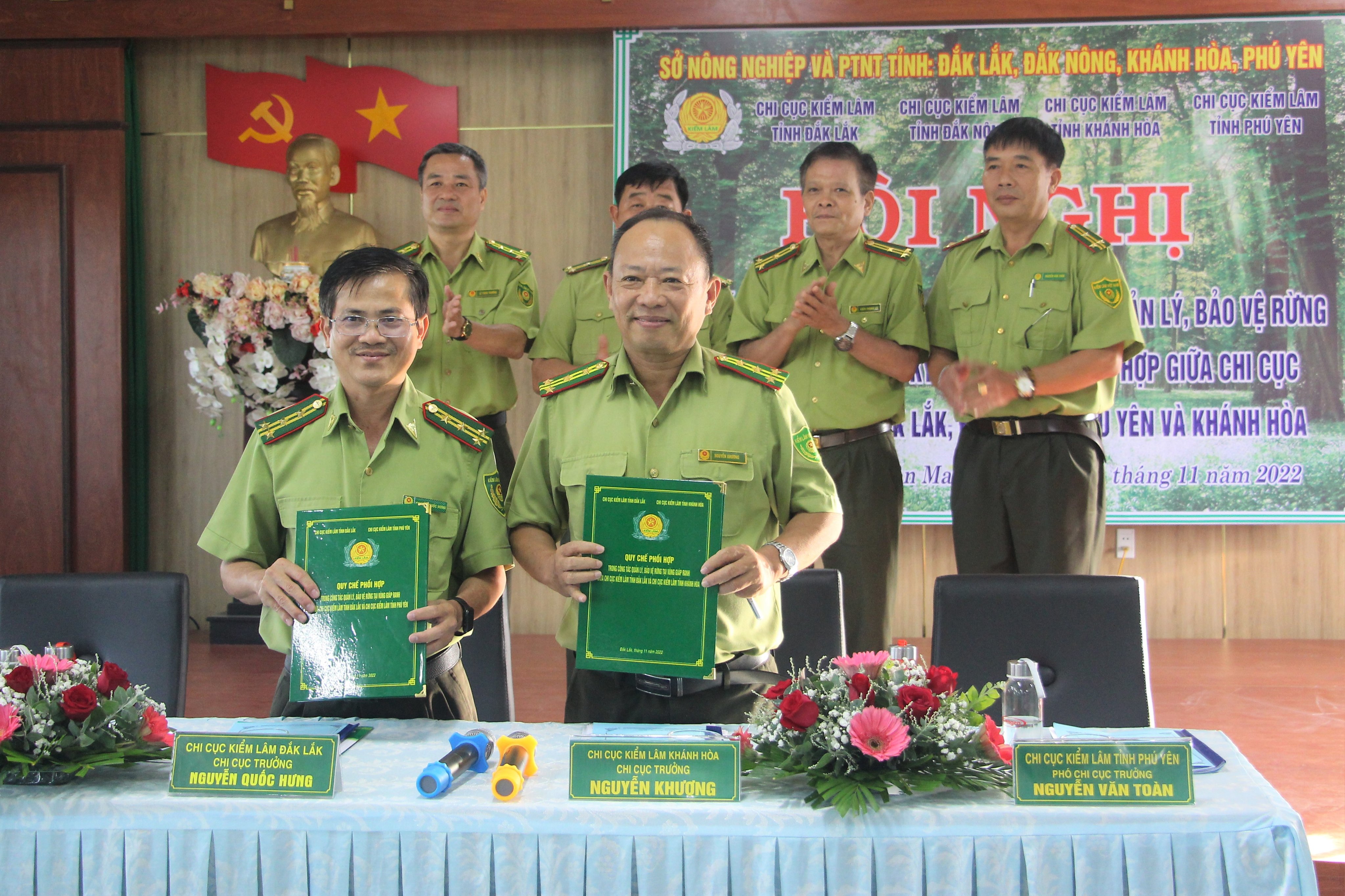 Tổng kết Quy chế phối hợp trong công tác quản lý, bảo vệ rừng tại vùng giáp ranh