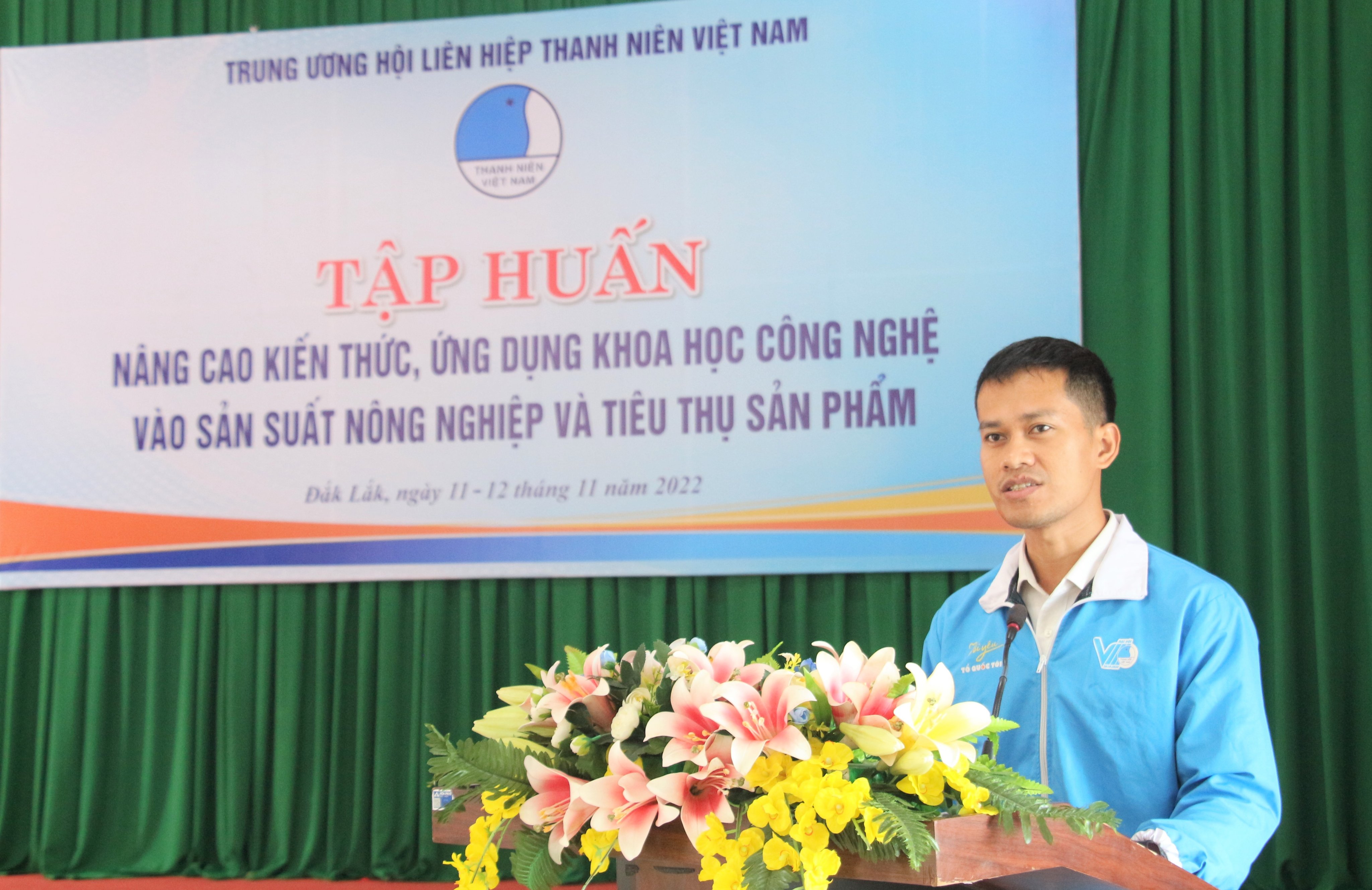 Tập huấn ứng dụng khoa học công nghệ trong sản xuất nông nghiệp và tiêu thụ sản phẩm cho thanh niên dân tộc thiểu số