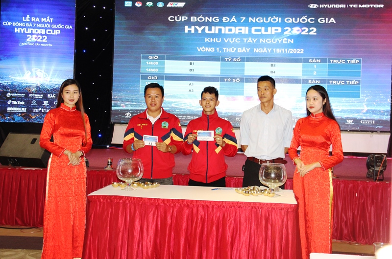 Giải cúp bóng đá 7 người tầm quốc gia lần đầu tiên tổ chức ở Đắk Lắk