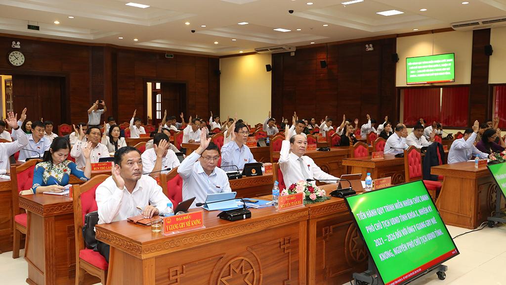 HĐND tỉnh bầu bổ sung chức danh Ủy viên UBND tỉnh khóa X, nhiệm kỳ 2021 – 2026