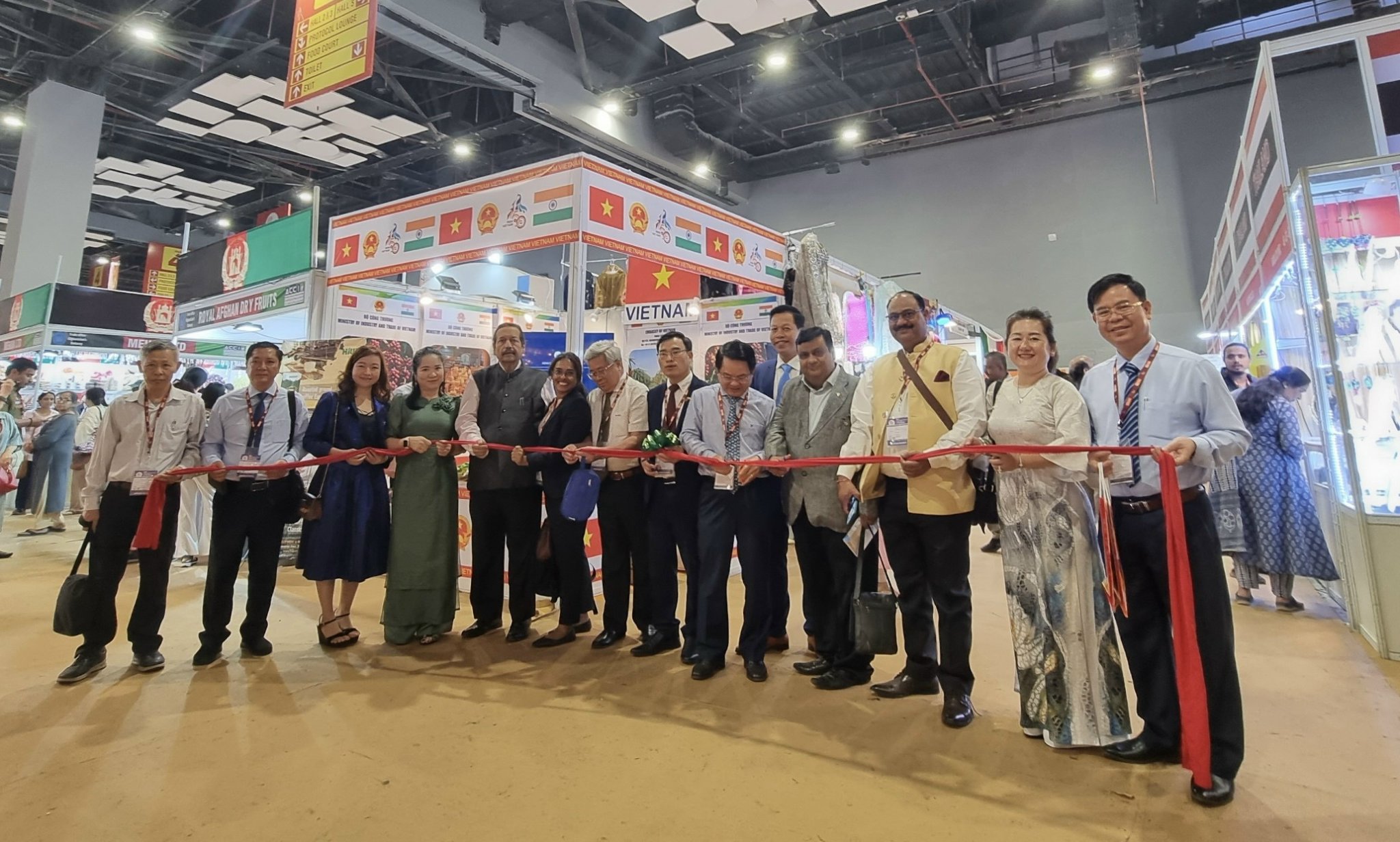 Hiệp hội Doanh nghiệp tỉnh Đắk Lắk tham gia giới thiệu sản phẩm tại Hội chợ Thương mại Quốc tế Ấn Độ