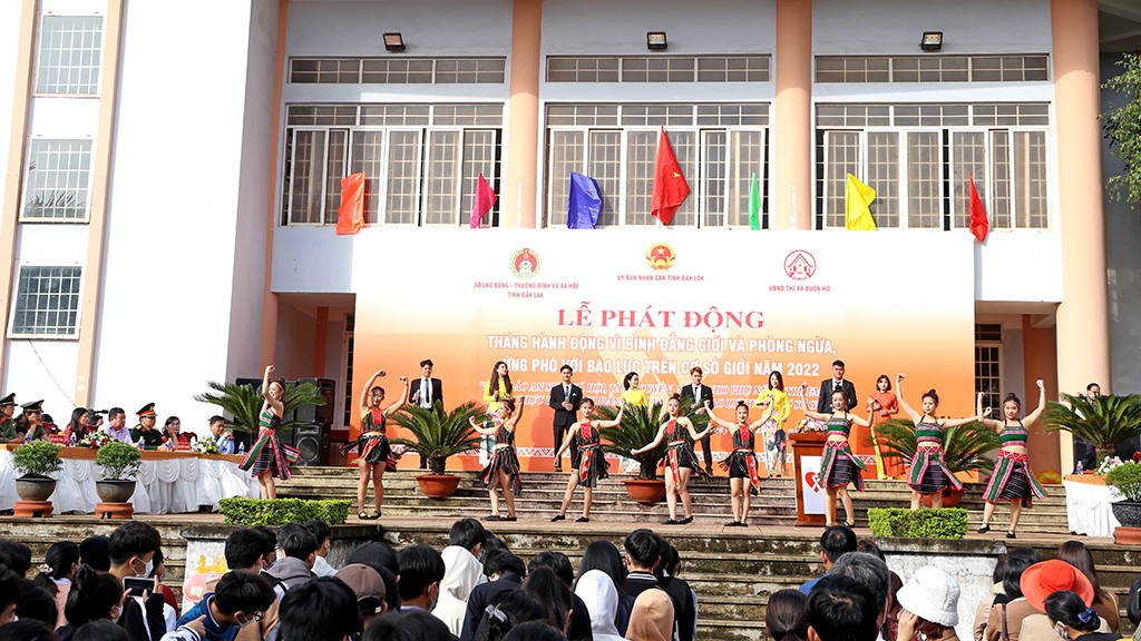 Launching the Month for Gender Equality and preventing gender-based violence in 2022