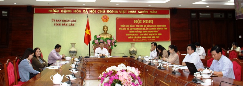 Triển khai Đề án xác định chỉ số cải cách hành chính giai đoạn 2022 – 2030