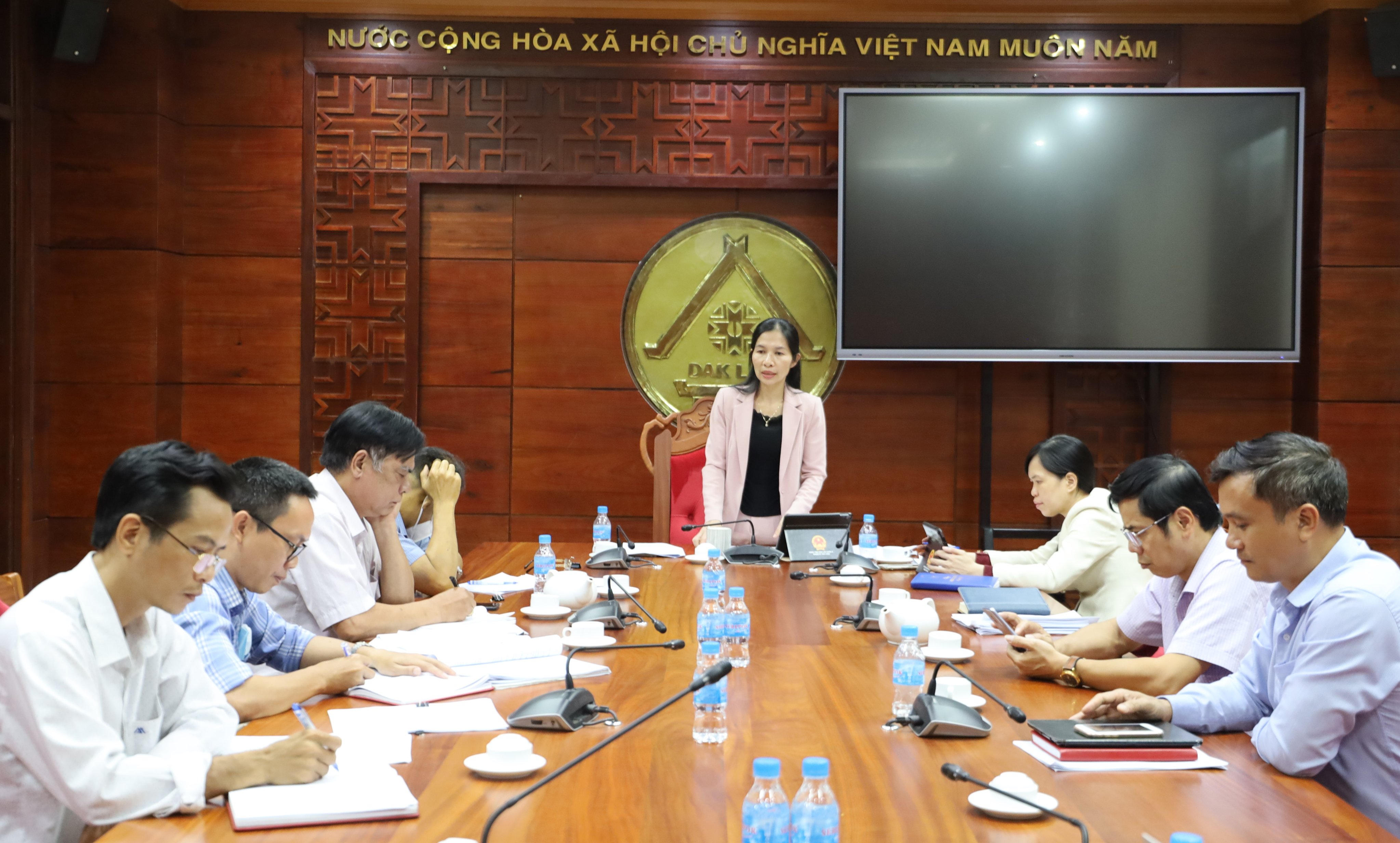 Ban Pháp chế thẩm tra các văn bản trình Kỳ họp HĐND tỉnh