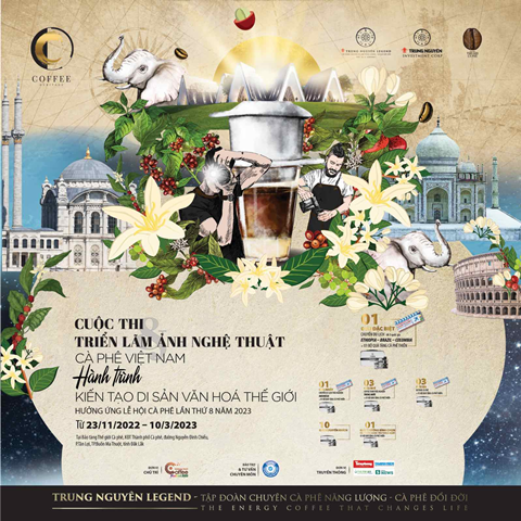 Kế hoạch tổ chức Triển lãm ảnh nghệ thuật “Cà phê Việt Nam - hành trình kiến tạo di sản văn hóa thế giới”