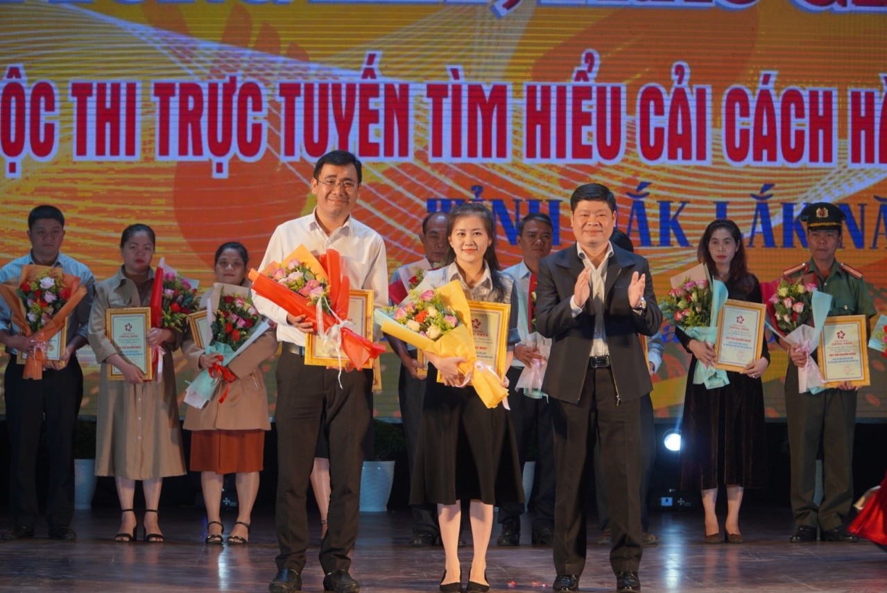 Award ceremony of the online contest on public administrative reform in 2022